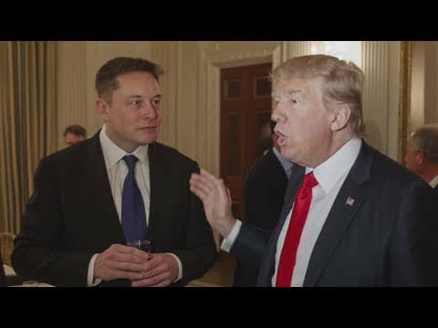 Trump and Elon Musk talk, despite technical issues