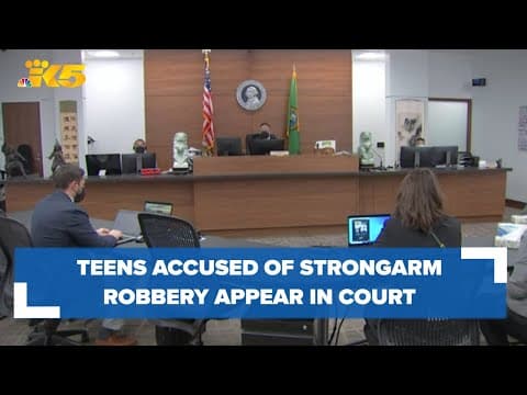 Teens arrested for strongarm robbery in Ballard appear in court