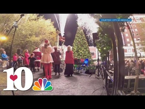 Christmas in the City kicks off in Knoxville with tree lighting on Friday