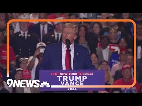 Latest Headlines | Thousands Attend Donald Trump Campaign Rally in Aurora