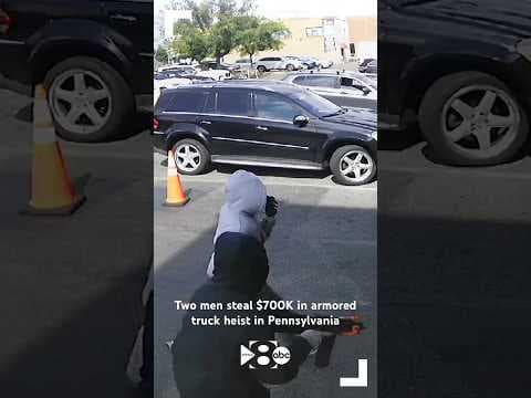 Police investigate $700K Brinks truck robbery near Philadelphia