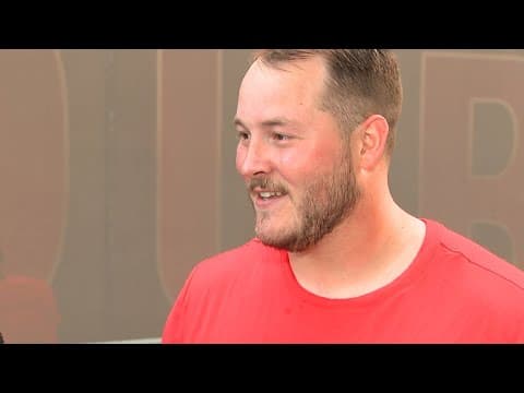 Ohio State center Seth McLaughlin talks about his first game as a Buckeye