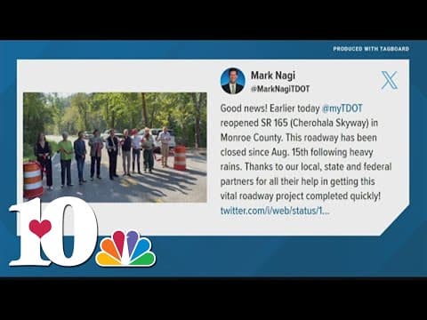 Cherohala Skyway reopens after month-long closure