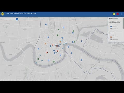 City opens emergency cooling centers for heat relief