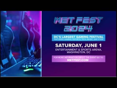 MET FEST is almost here! Learn more about DC's largest gaming festival