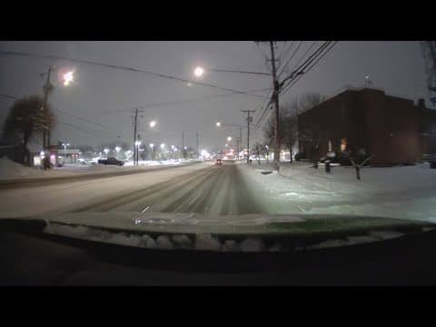 How do DMV roads look after first major snow storm of the season?