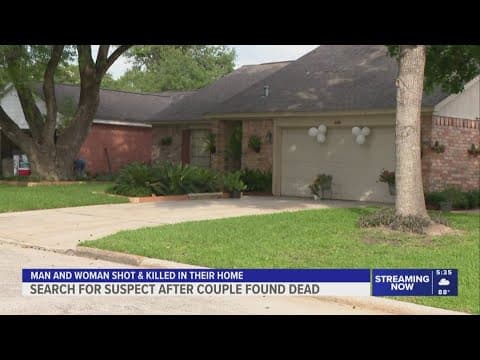 Search for suspect continues after couple found dead inside Spring home