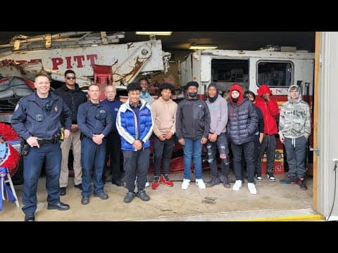 Whitehall school resource officer takes students on trip to military museum