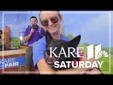 State Fairgoers wowed by stunt dog show