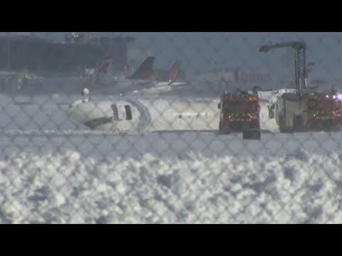 Trump fires FAA air traffic control staff weeks after fatal DC plane crash