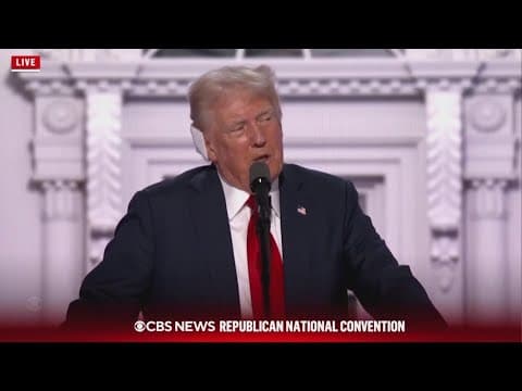 RNC ends with record 90-minute nomination acceptance speech from former President Trump