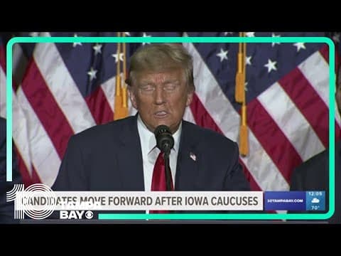 Trump wins Iowa, GOP primaries move on to New Hampshire