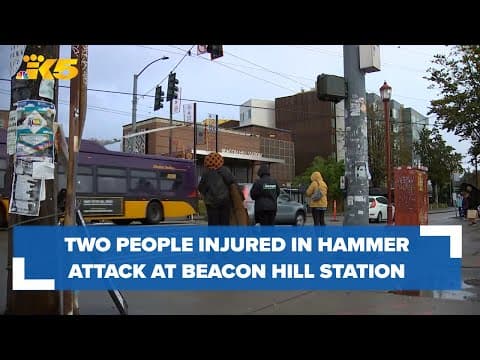 2 injured in unprovoked attack at Beacon Hill light rail