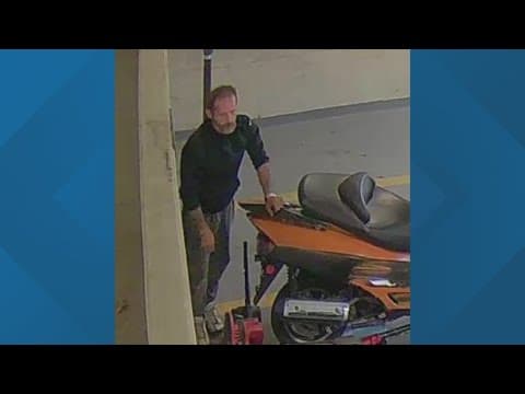 Ohio State police searching for suspect accused of stealing motorcycles from parking garages