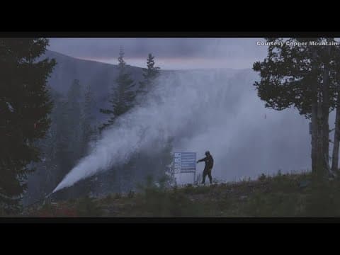 Copper Mountain kicks off early season snowmaking