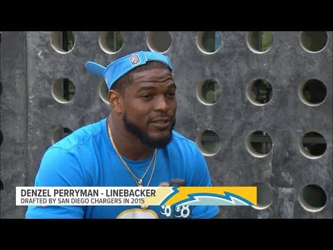 Chargers linebacker Denzel Perryman discusses his return to the Bolts for 2024