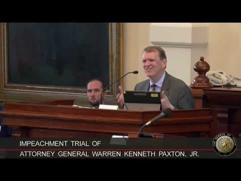 Rusty Hardin questions whistleblower Jeff Mateer about Ken Paxton's alleged affair