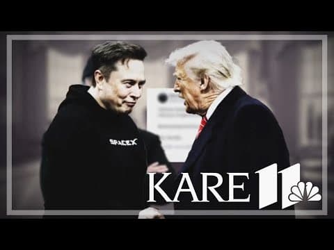 Trump and Musk trading barbs after friendship fallout