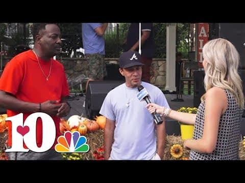 The Tams performing at Music on the Town