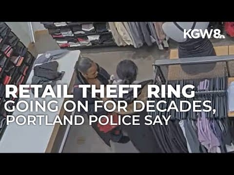 2 arrested after stealing more than $100K worth of merchandise from Portland businesses