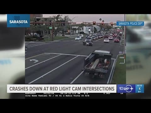 Sarasota expands red light camera program to reduce crashes