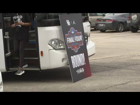 Houston Cougars fans head to San Antonio to support team in Final Four