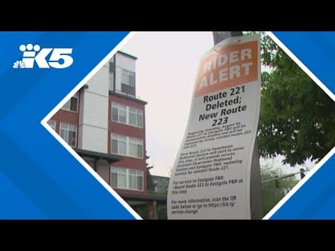 Metro adds 4 bus lines, pickup times to adjust to 2 Line light rail in east King County