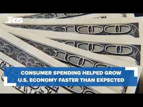 U.S. economy grew faster than expected