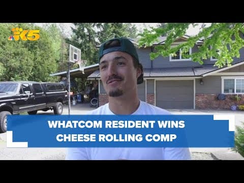 Whatcom County resident wins famous cheese roll competition in England