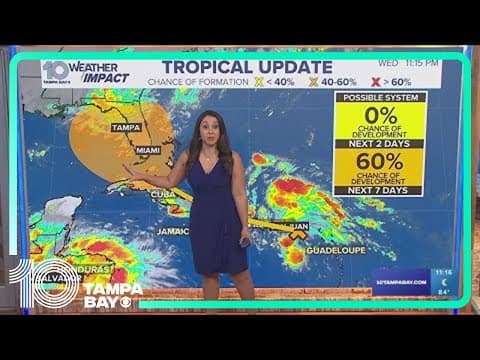 Tracking the Tropics: Tropical depression could form near Florida as soon as this weekend
