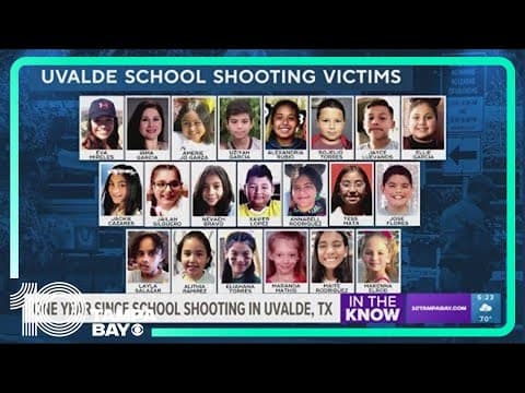 1 year since Uvalde school shooting that killed 19 children, 2 teachers