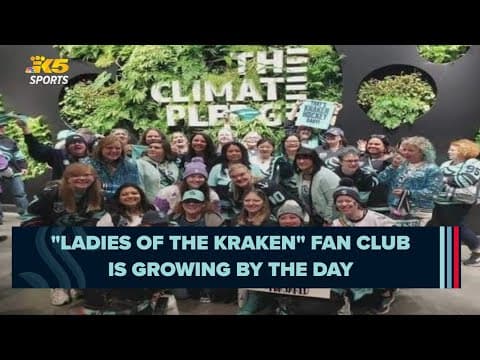"Ladies of the Kraken" all-female fan club is growing by the day