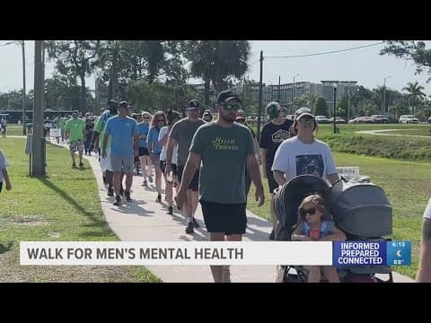 Men's mental health takes center stage at Pinellas NAMI Walk