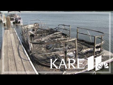 18-year-old arrested after fire damages boats on Lake Minnetonka