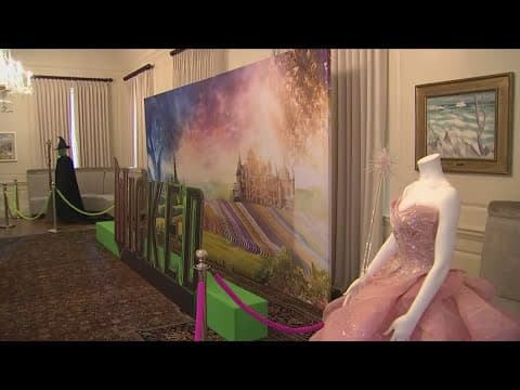 Costumes from Wicked Movie on display at British Ambassador's Residence