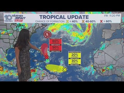 Tracking the Tropics: Erin races away from US as post-tropical storm; 2 other areas in Atlantic
