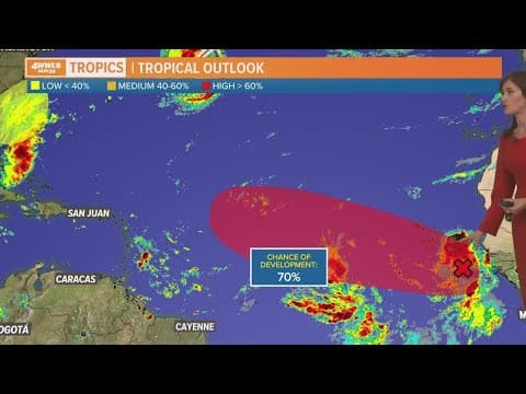 Wednesday noon tropical update: Low pressure set to develop off US East Coast