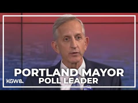 Poll shows Keith Wilson leading in race for Portland mayor