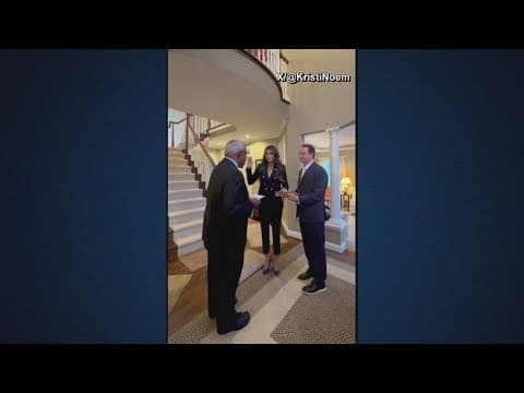 Senate confirms Noem as Trump's homeland security secretary