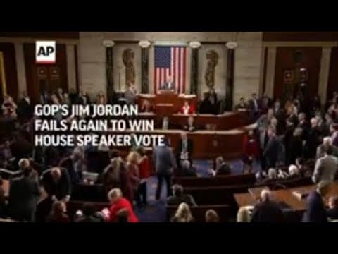 Jim Jordan fails again in second round of voting for House speaker