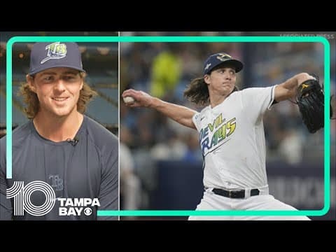 1-on-1 with Rays starting pitcher Ryan Pepiot
