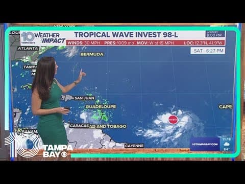 Tracking the Tropics: Wave in the Atlantic has a high chance of development over the next week