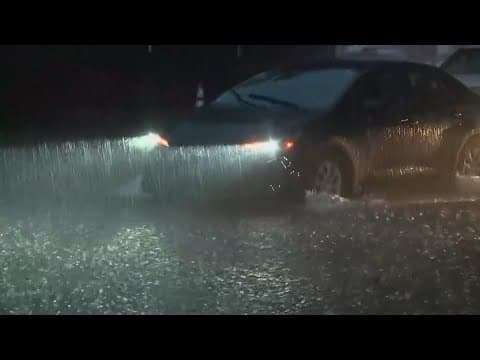 Floods blamed on heavy rain, loss of turbine