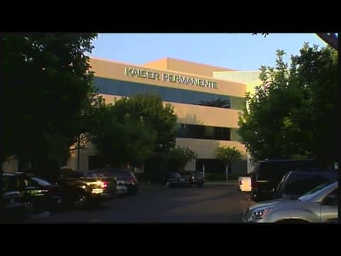 Healthcare workers with Kaiser Permanente walk off the job in Virginia