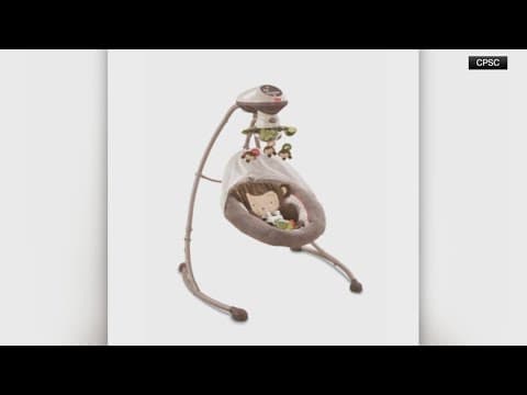 Fisher Price recalls more than 2 million infant swings