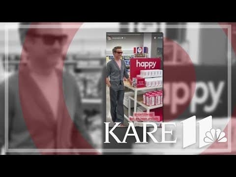 Robert Downey Jr. stops by Minnesota Target