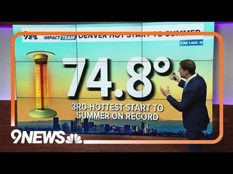 Looking back on Denver's hot start to summer