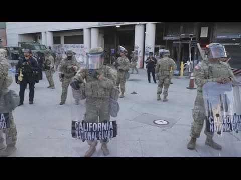 Curfew in place amid ICE protests in Los Angeles