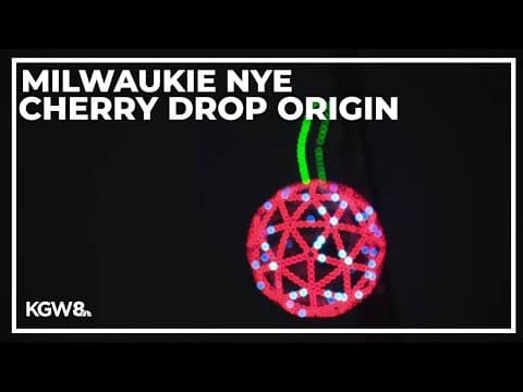For the second New Year's Eve in a row, Milwaukie drops the cherry