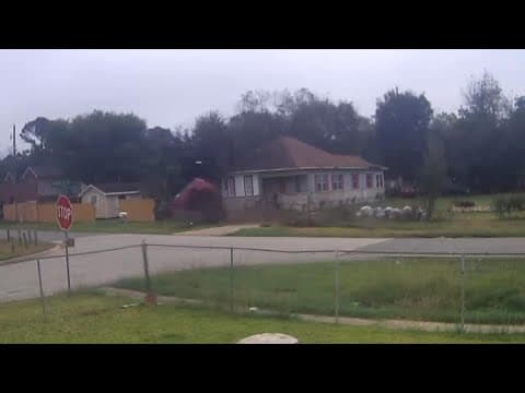 WATCH: Surveillance video shows car crashing into southeast Houston home